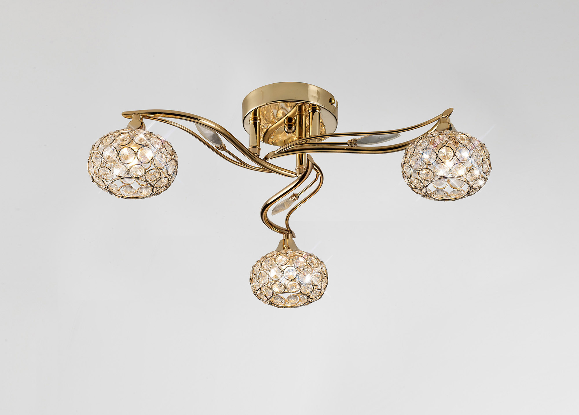Leimo French Gold Crystal Ceiling Lights Diyas Flush Crystal Fittings Leimo French Gold Crystal Ceiling Lights Diyas Flush Crystal Fittings